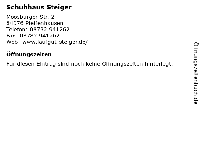 ? Öffnungszeiten ? Öffnungszeiten